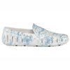 men s country club blue tie dye bright white loafers