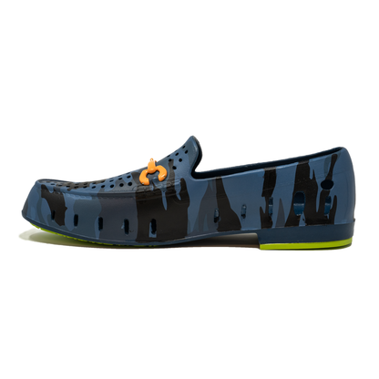 CHAIRMAN BIT - BLUE CAMO/LIME GREEN - MENS - FINAL SALE