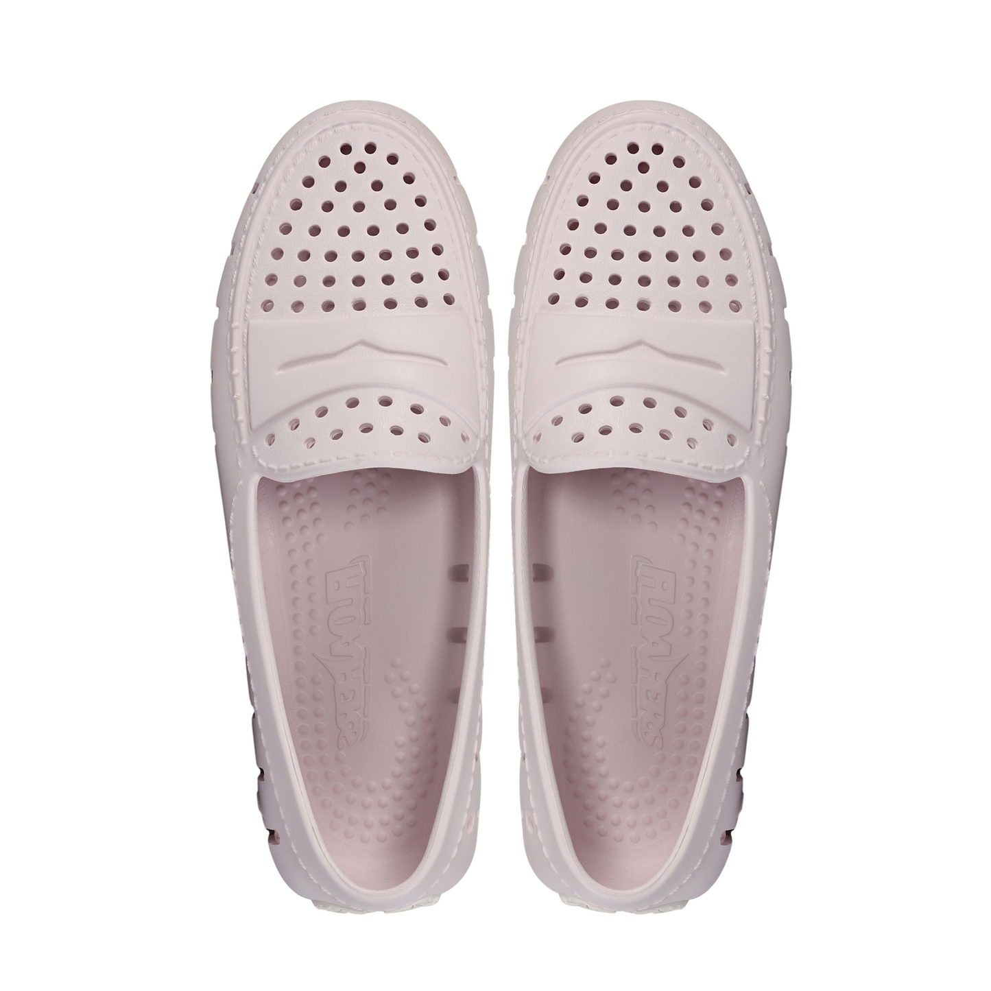 Women's Posh Dusty Pink Bright White Loafers
