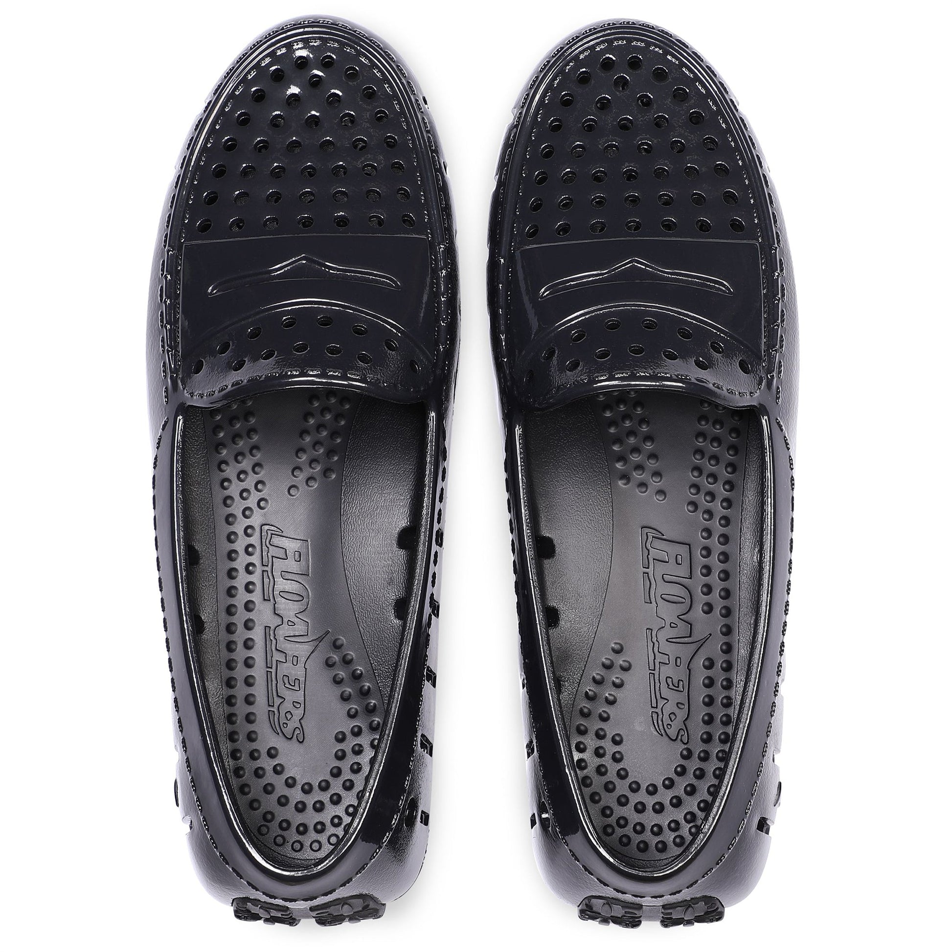 Women's Posh Black Patent Loafers
