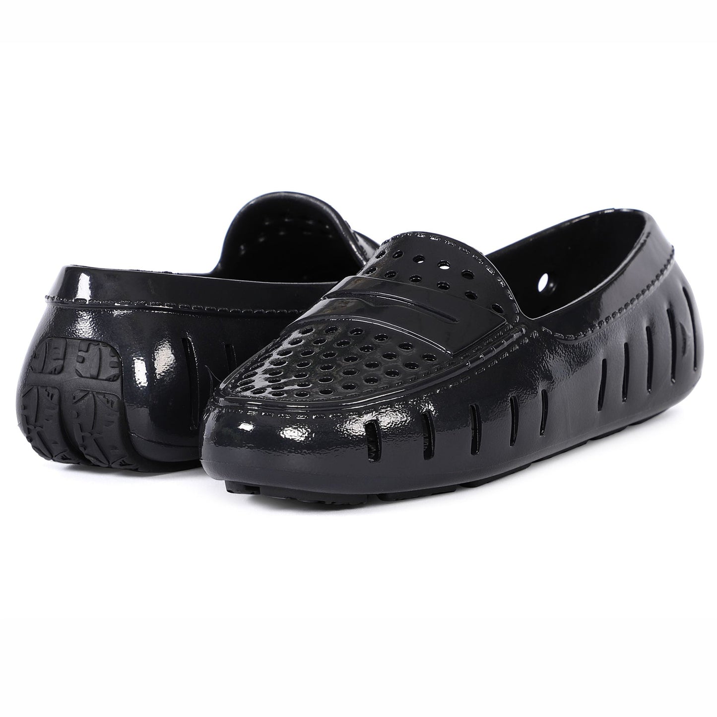 Women's Posh Black Patent Loafers