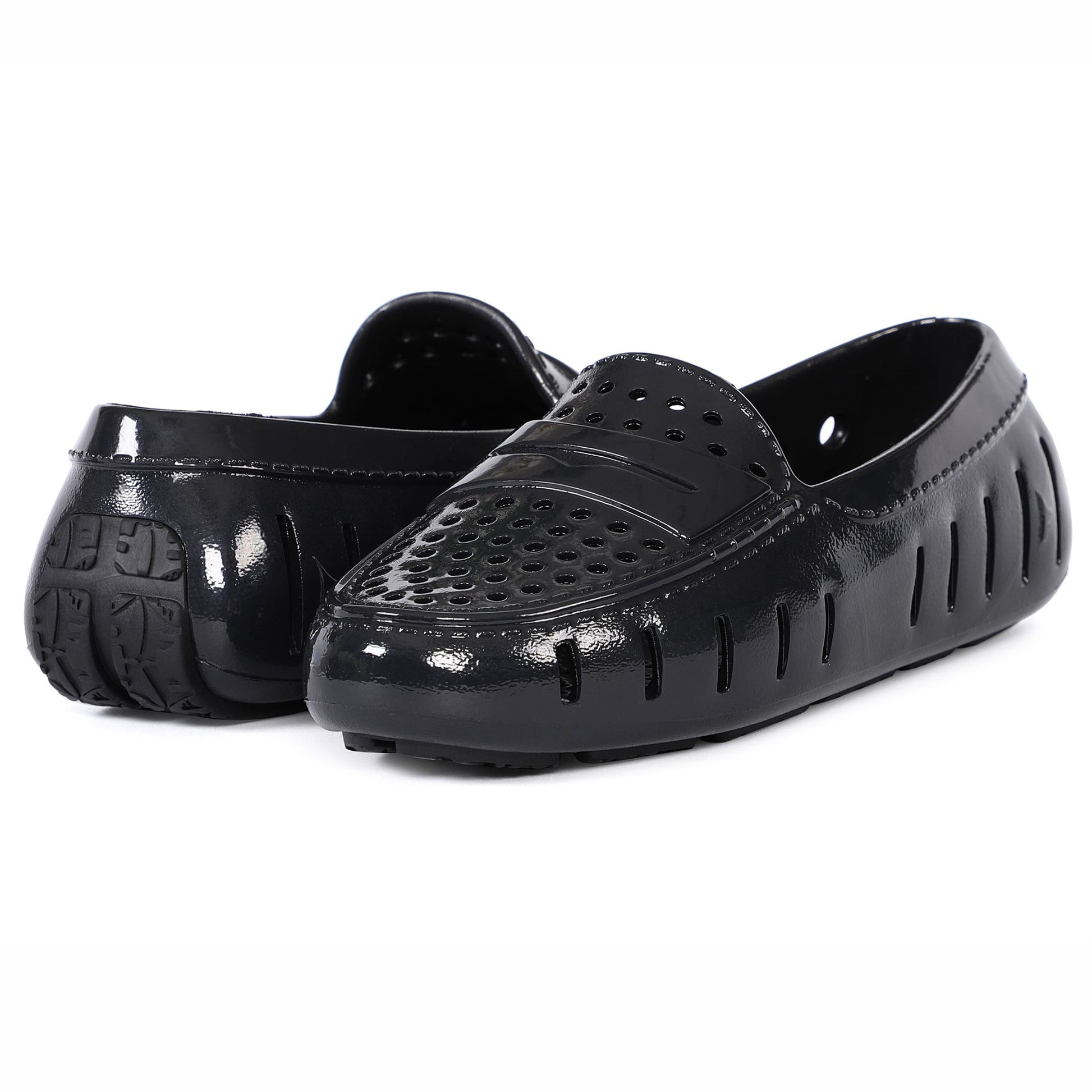 Women's Posh Black Patent Loafers