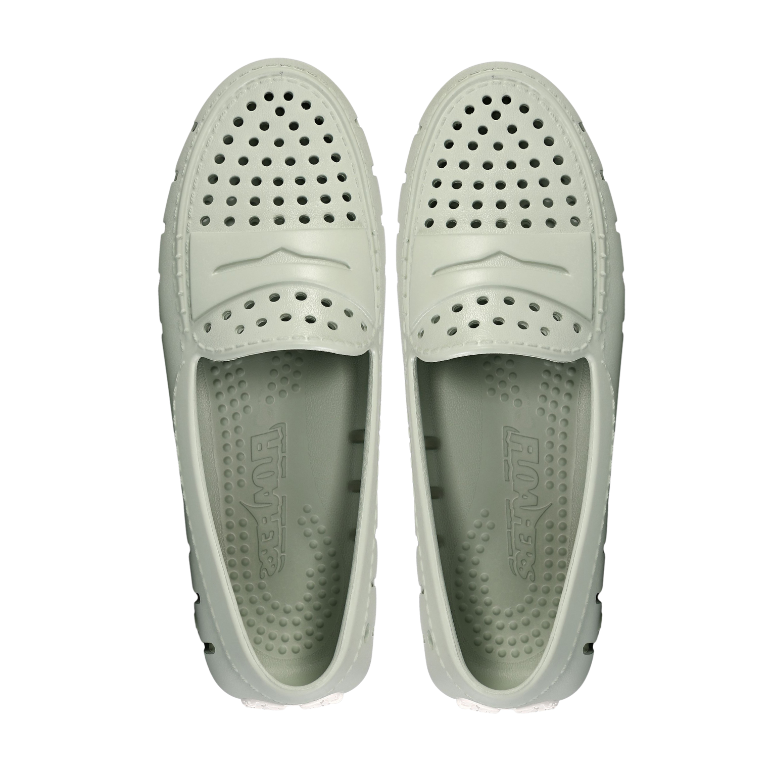 Women's Posh Seafoam Bright White Loafers