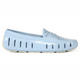 women s posh alaskan blue patent loafers