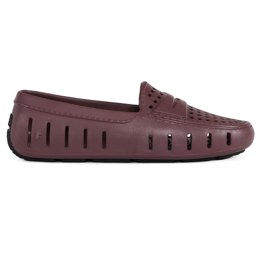 Women's Posh Maroon/Black Loafers