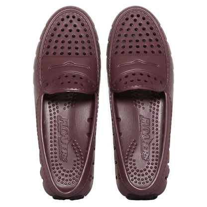 Women's Posh Maroon/Black Loafers