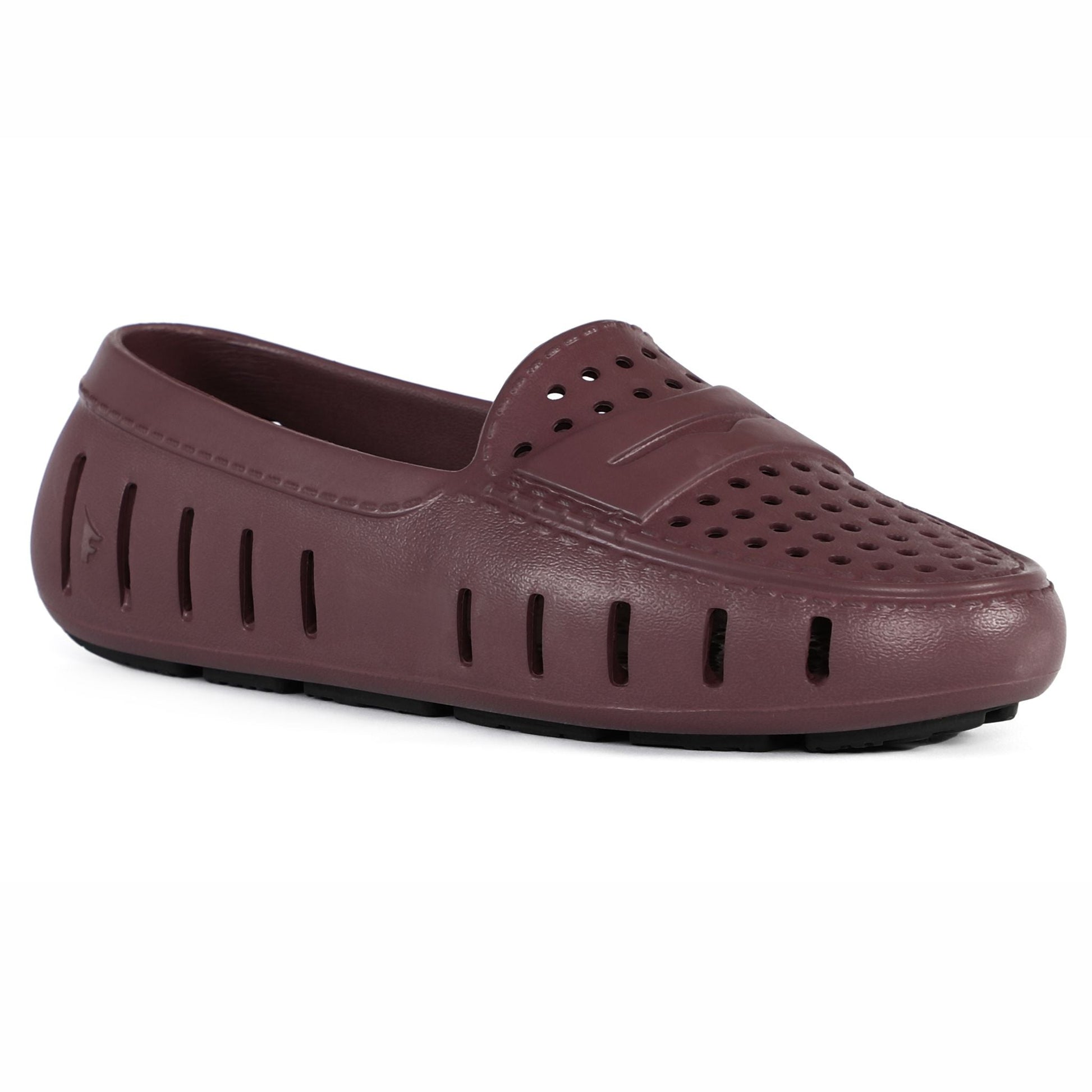 Women's Posh Maroon/Black Loafers