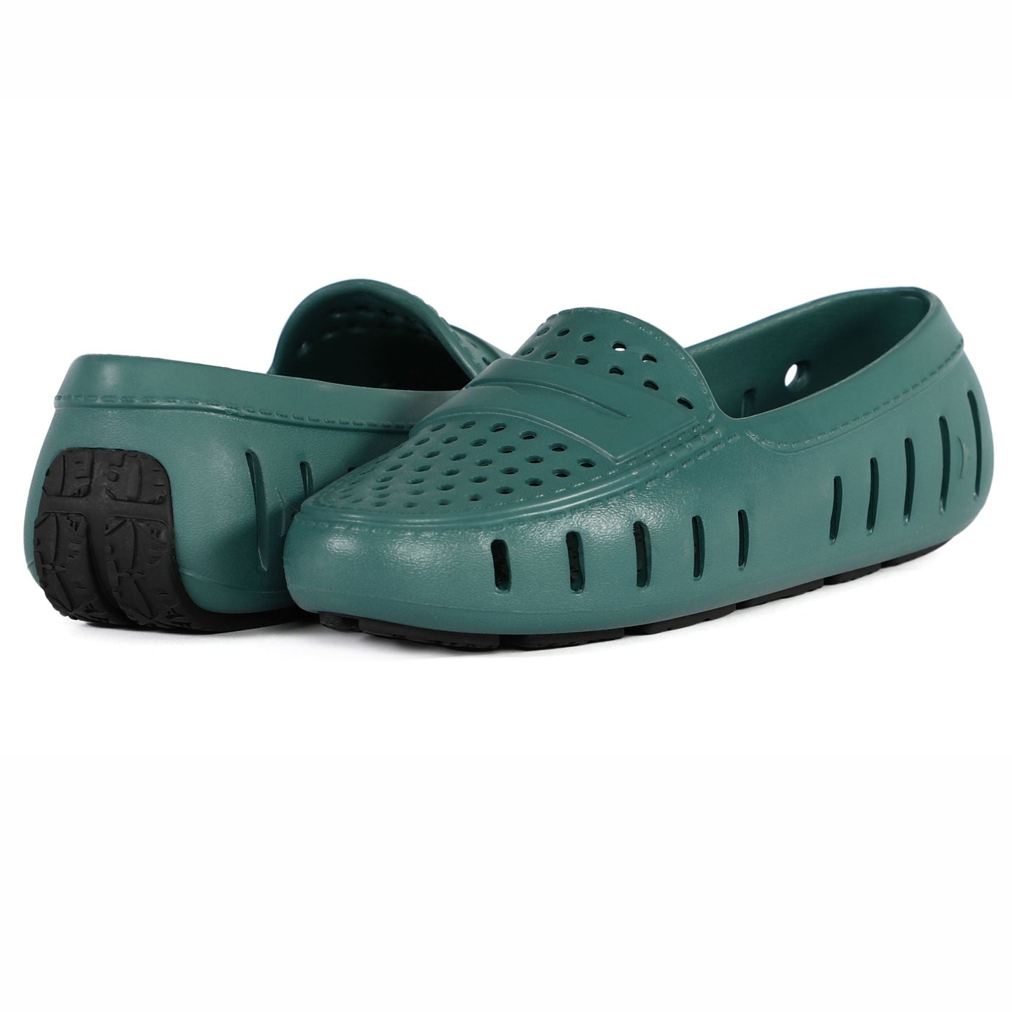 Women's Posh Teal/Black Loafers