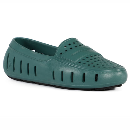 Women's Posh Teal/Black Loafers