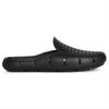 black/asphalt womens sunset slide