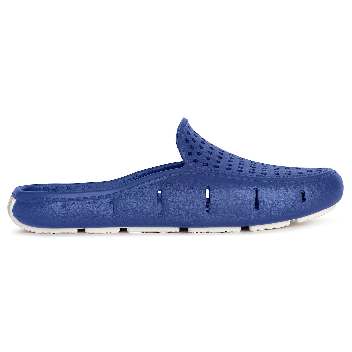 Women's Sunset Slide Foam Shoe | Navy Peony/Bright White