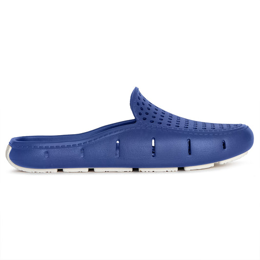 Women's Sunset Slide Foam Shoe | Navy Peony/Bright White