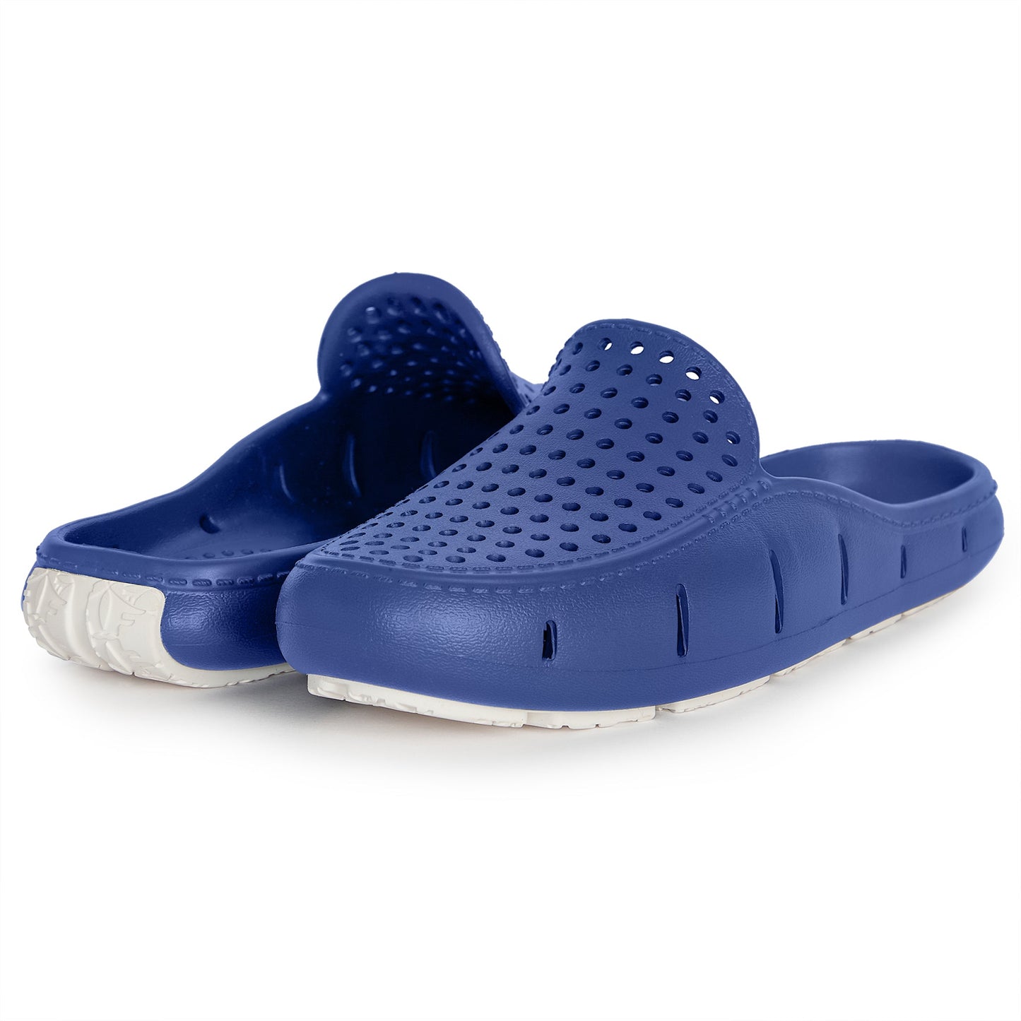Women's Sunset Slide Foam Shoe | Navy Peony/Bright White