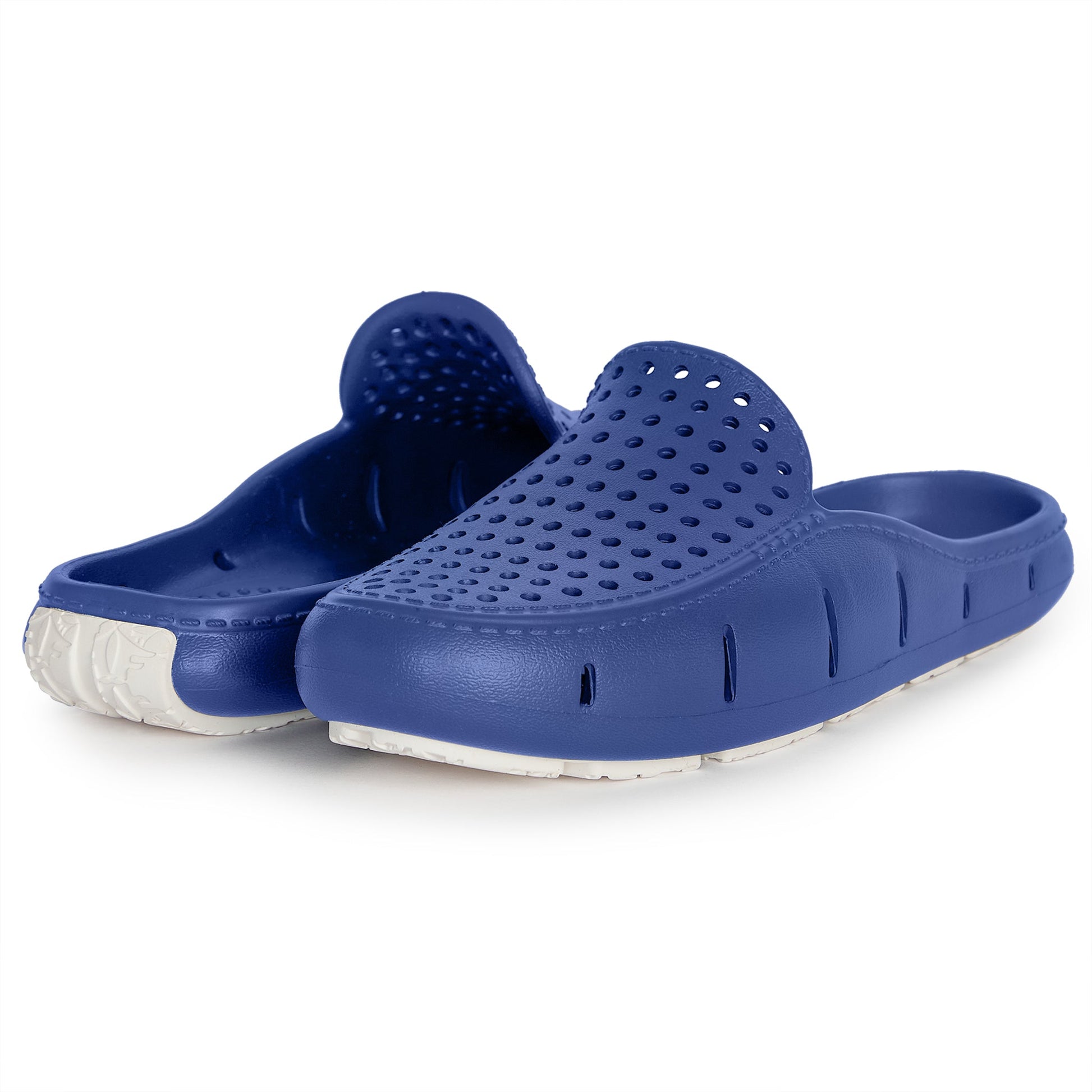 Women's Sunset Slide Foam Shoe | Navy Peony/Bright White