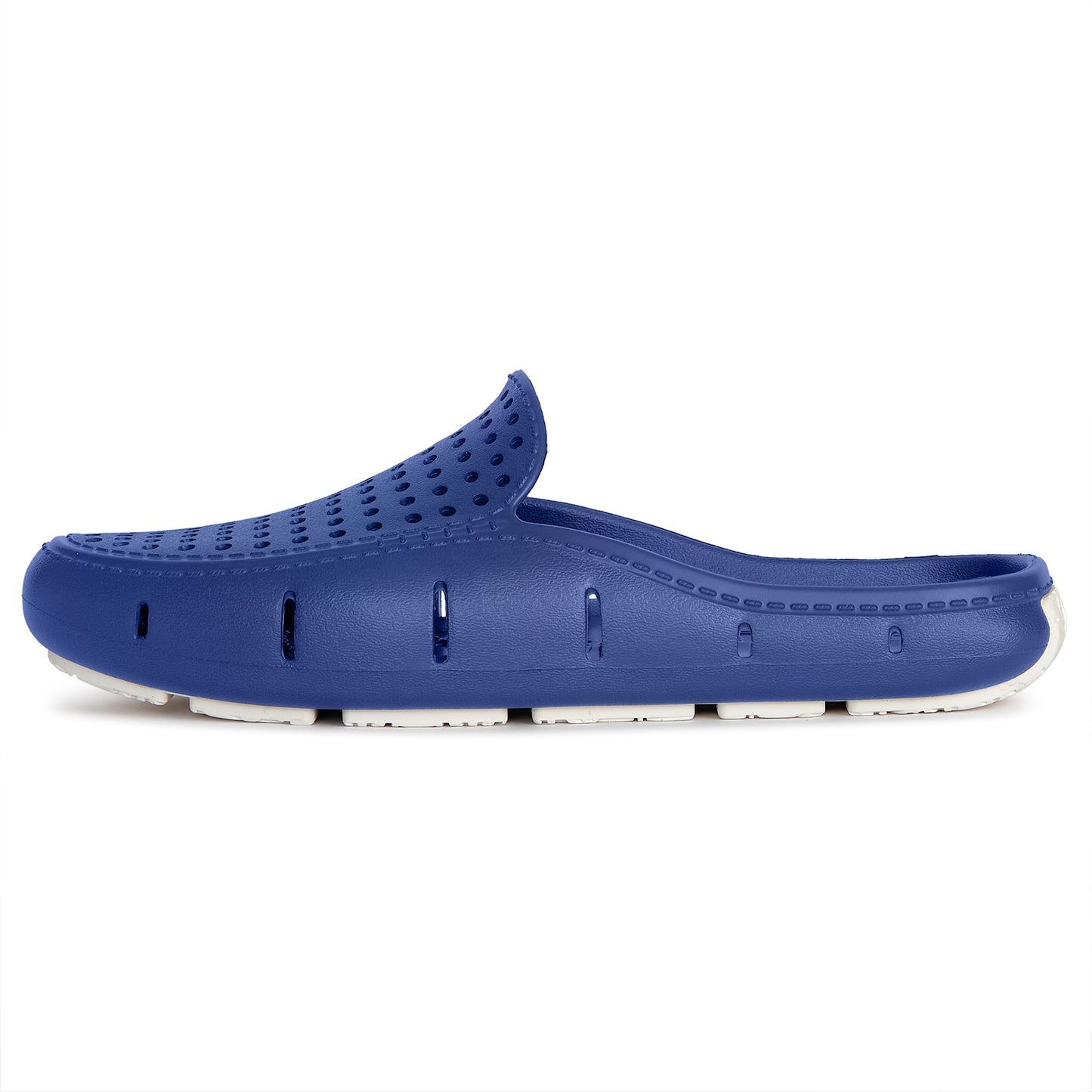 Women's Sunset Slide Foam Shoe | Navy Peony/Bright White