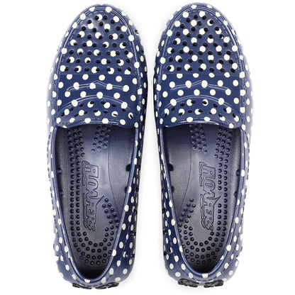 NAVY DOTS/BLACK POSH PRINT - FINAL SALE
