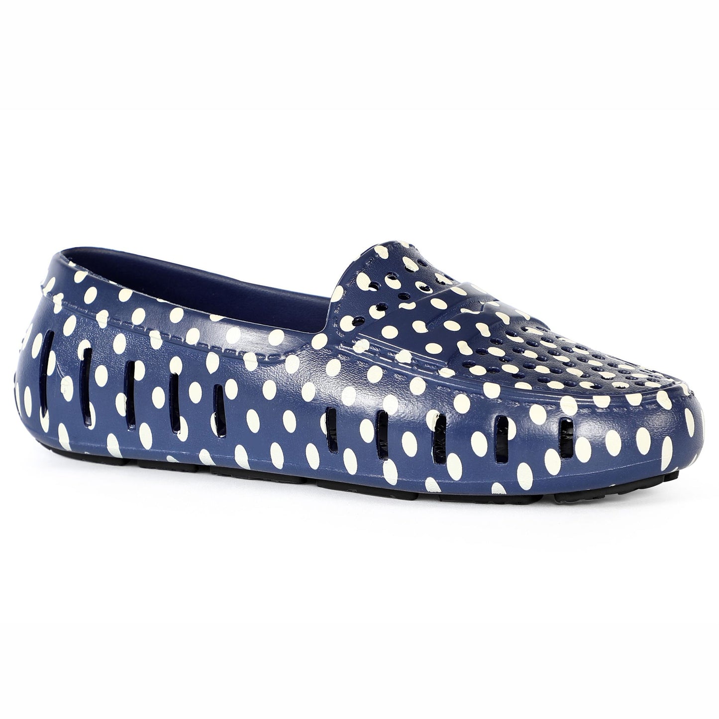 NAVY DOTS/BLACK POSH PRINT - FINAL SALE