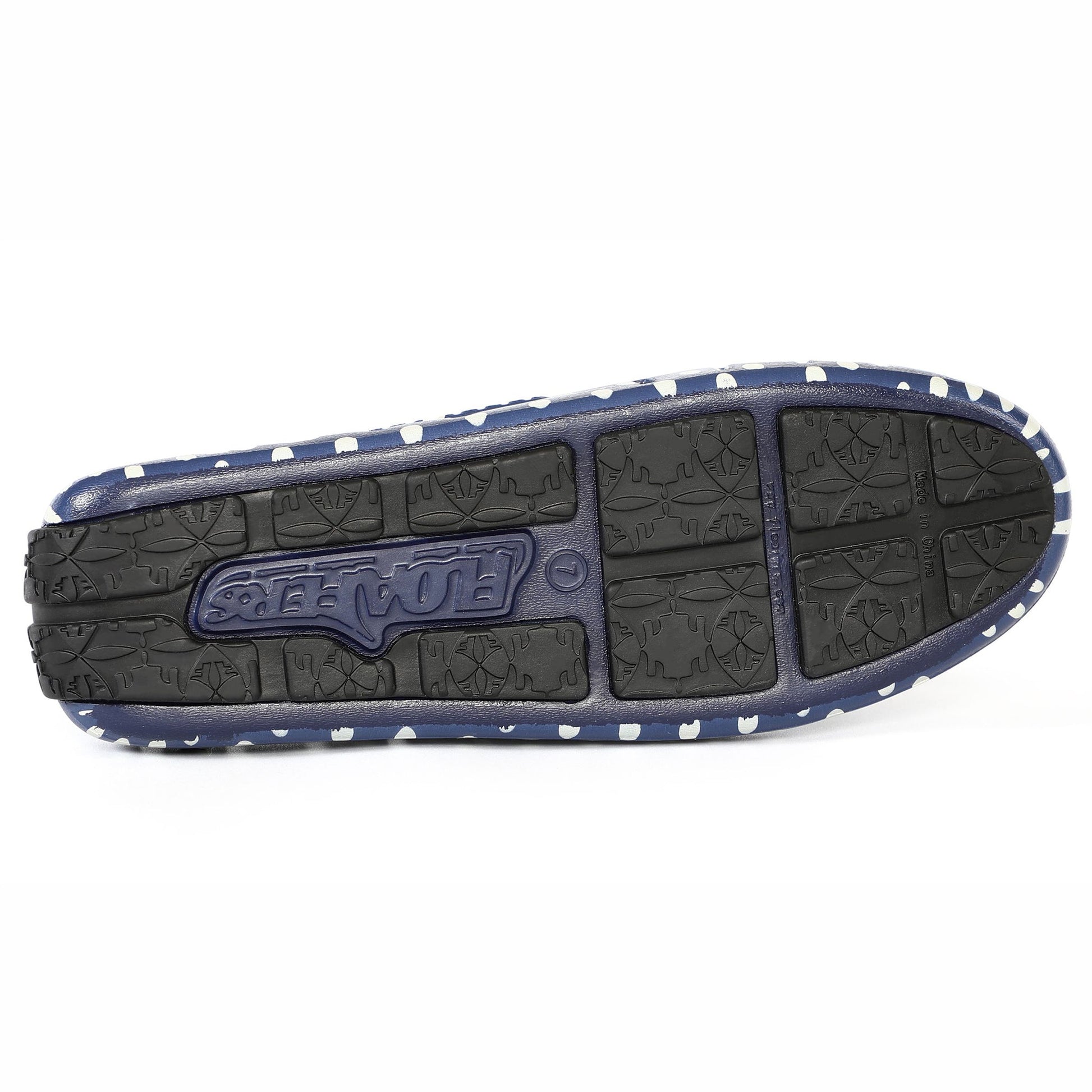 NAVY DOTS/BLACK POSH PRINT - FINAL SALE