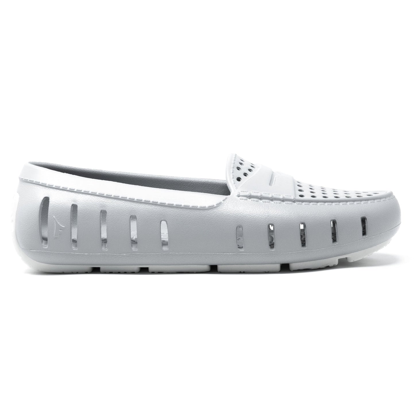 women s posh harbor mist gray coconut loafers,5
