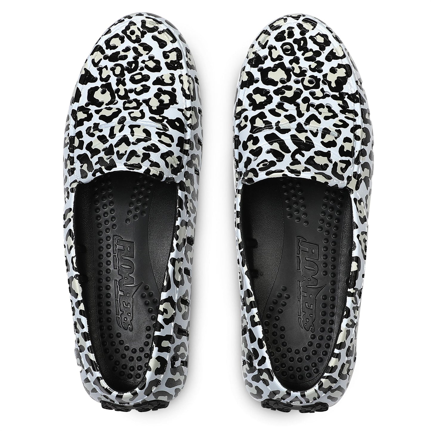 Women’s Posh 3.0 Driver Foam Shoe | Snow Leopard/Black