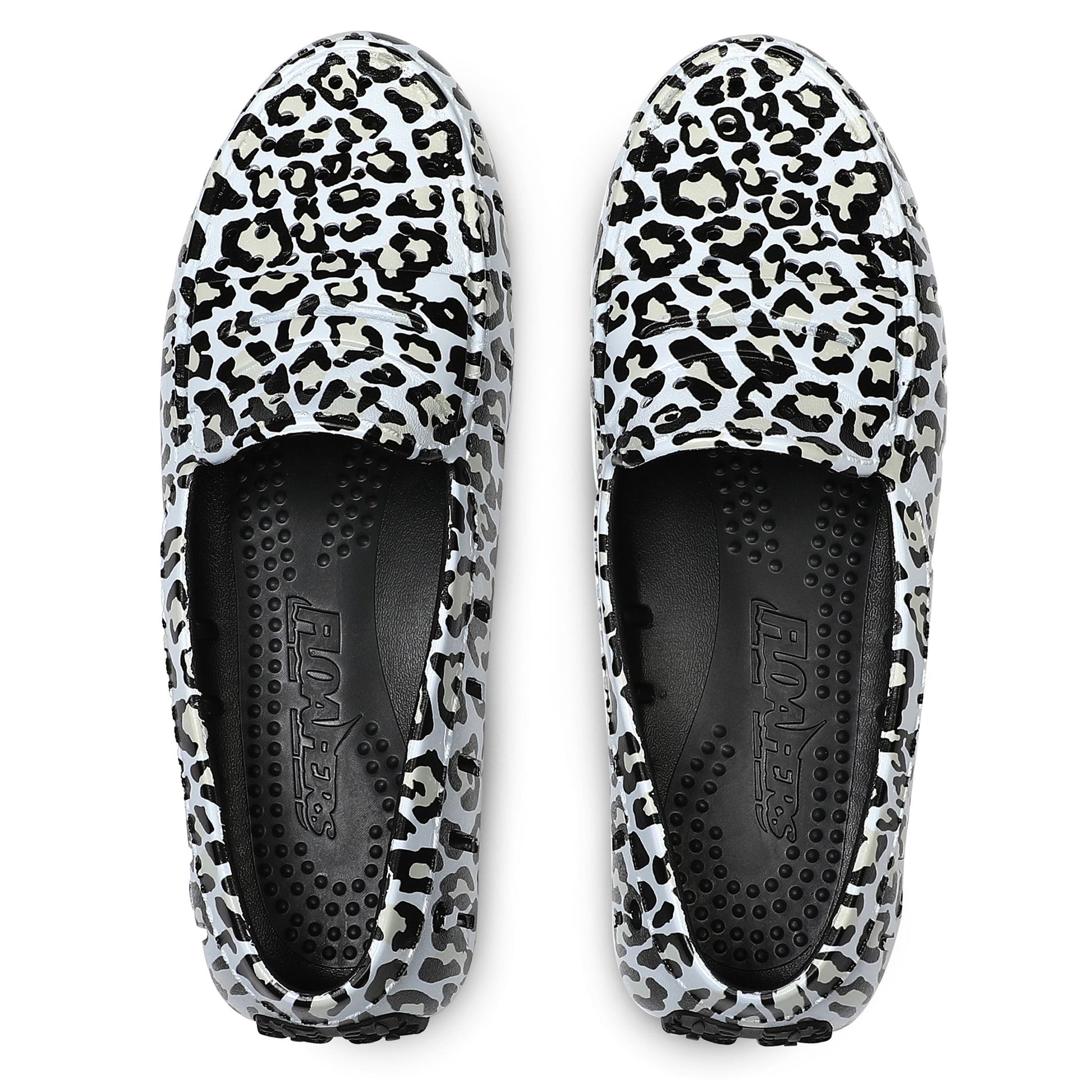 Women’s Posh 3.0 Driver Foam Shoe | Snow Leopard/Black