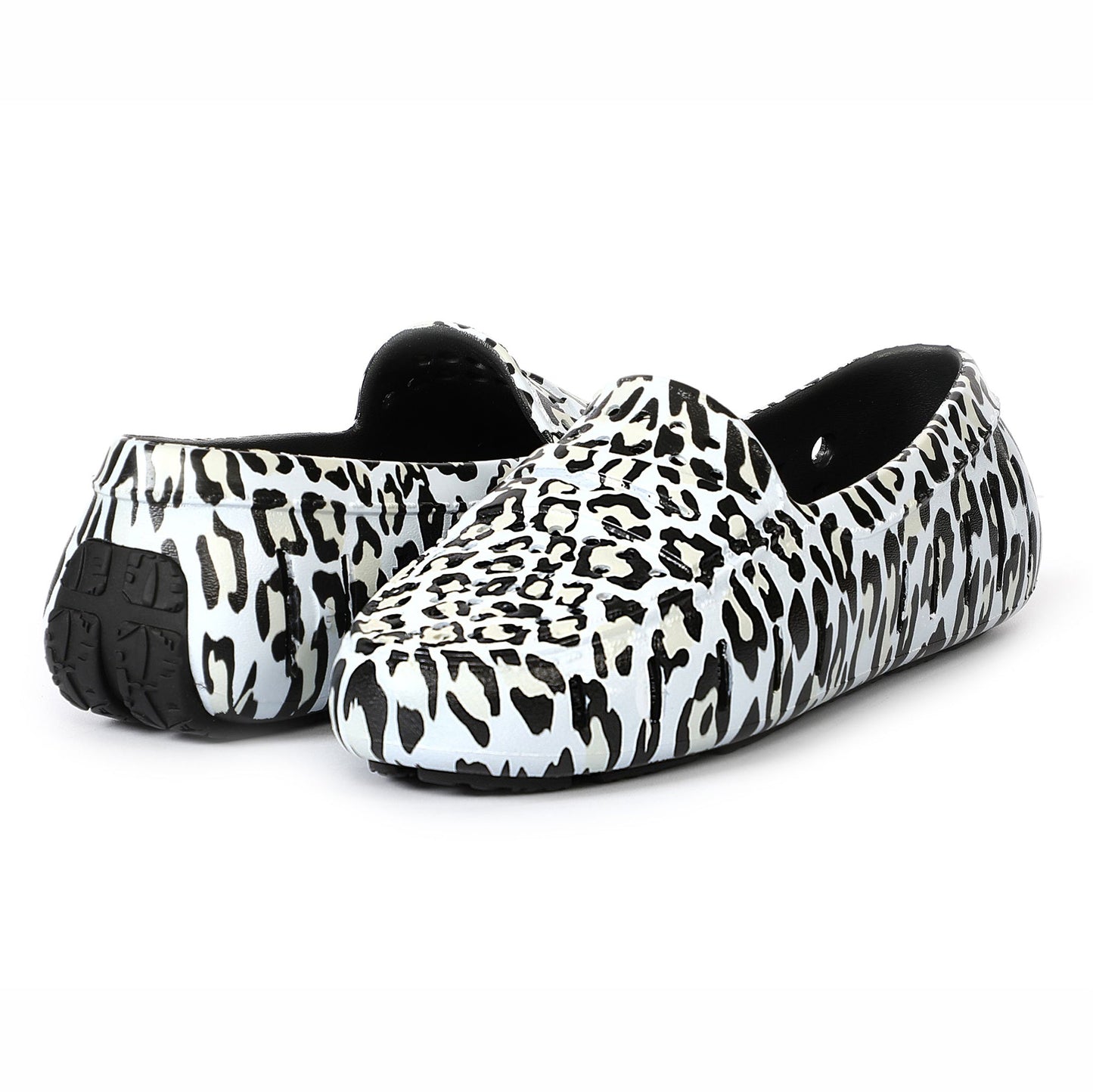 Women’s Posh 3.0 Driver Foam Shoe | Snow Leopard/Black