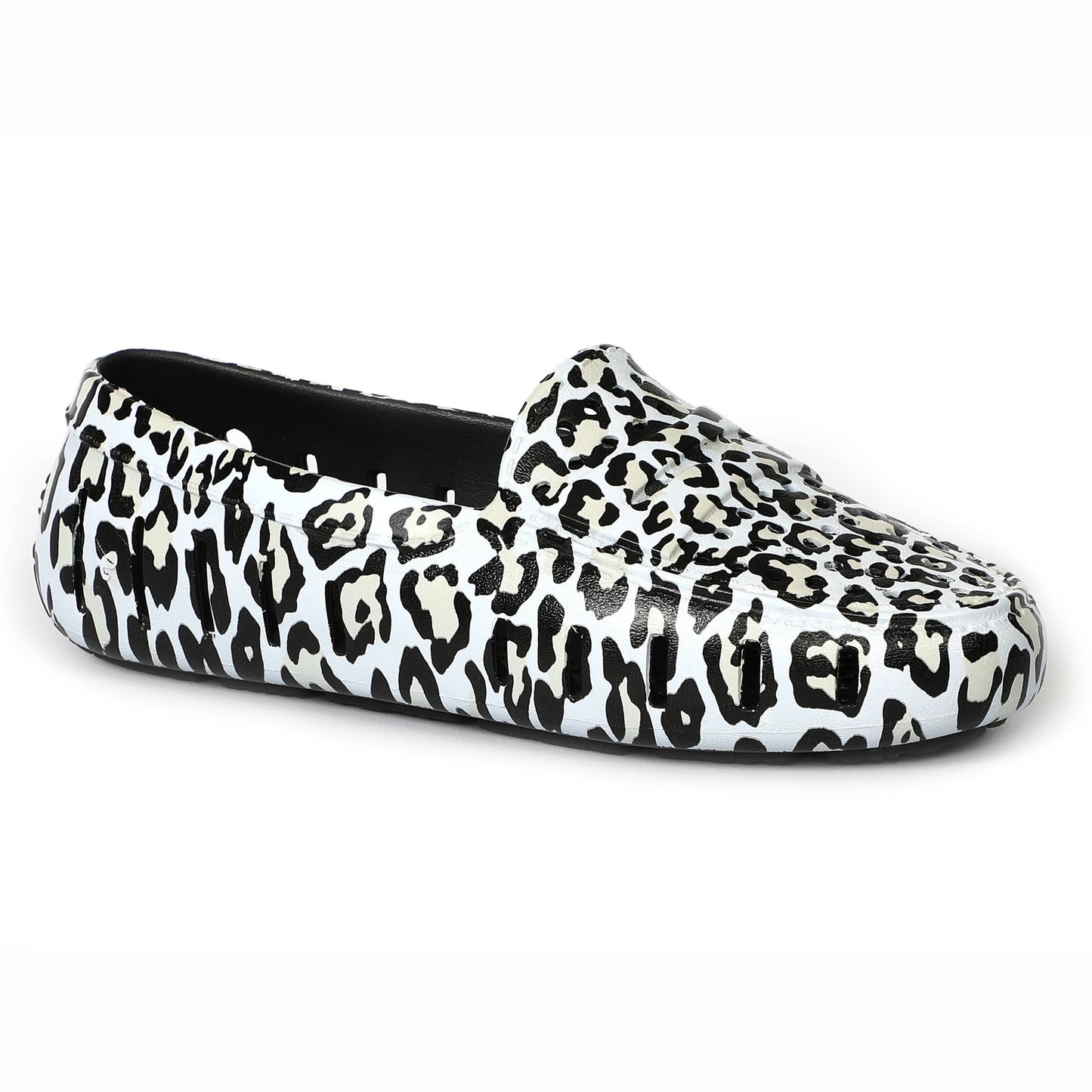 Women’s Posh 3.0 Driver Foam Shoe | Snow Leopard/Black