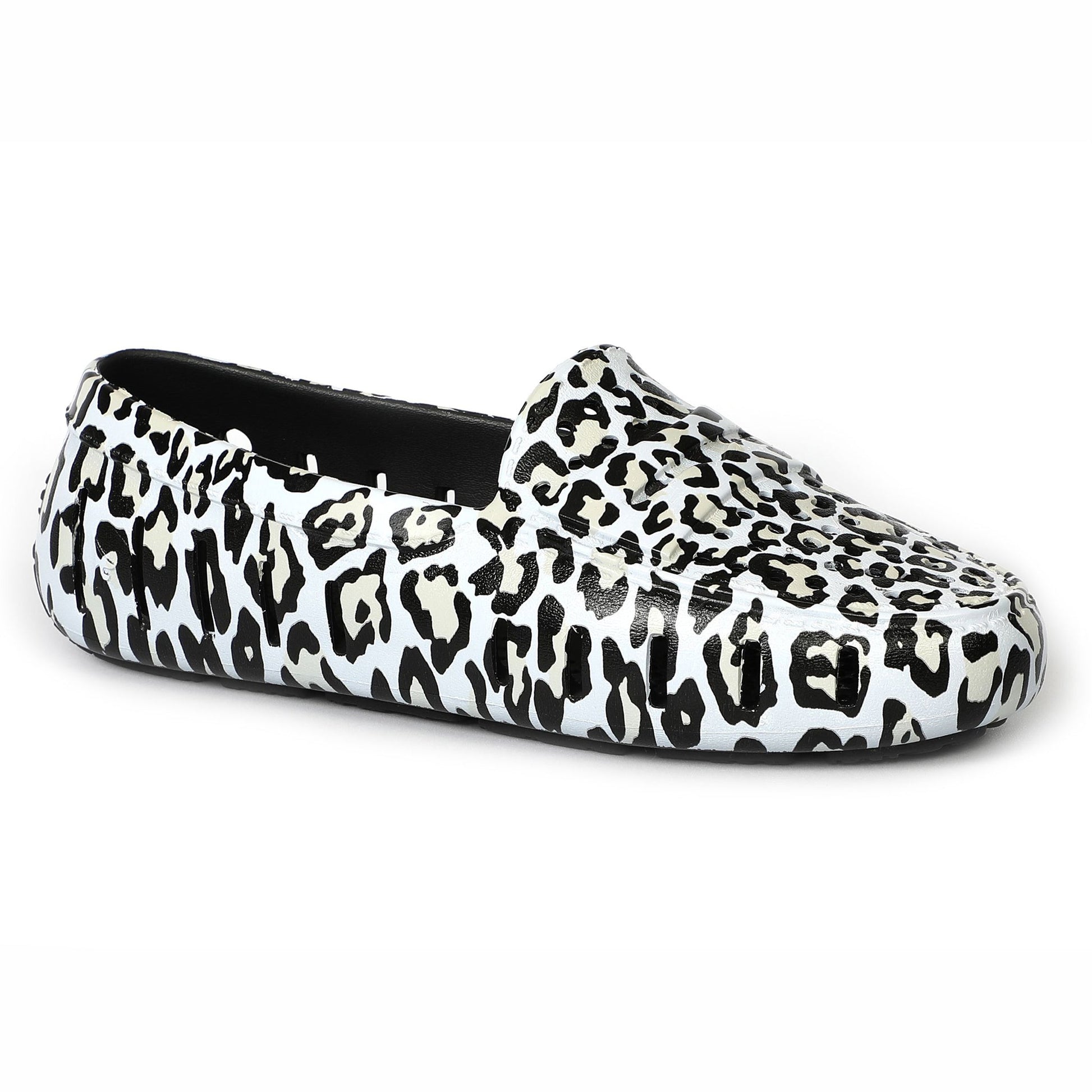 Women’s Posh 3.0 Driver Foam Shoe | Snow Leopard/Black
