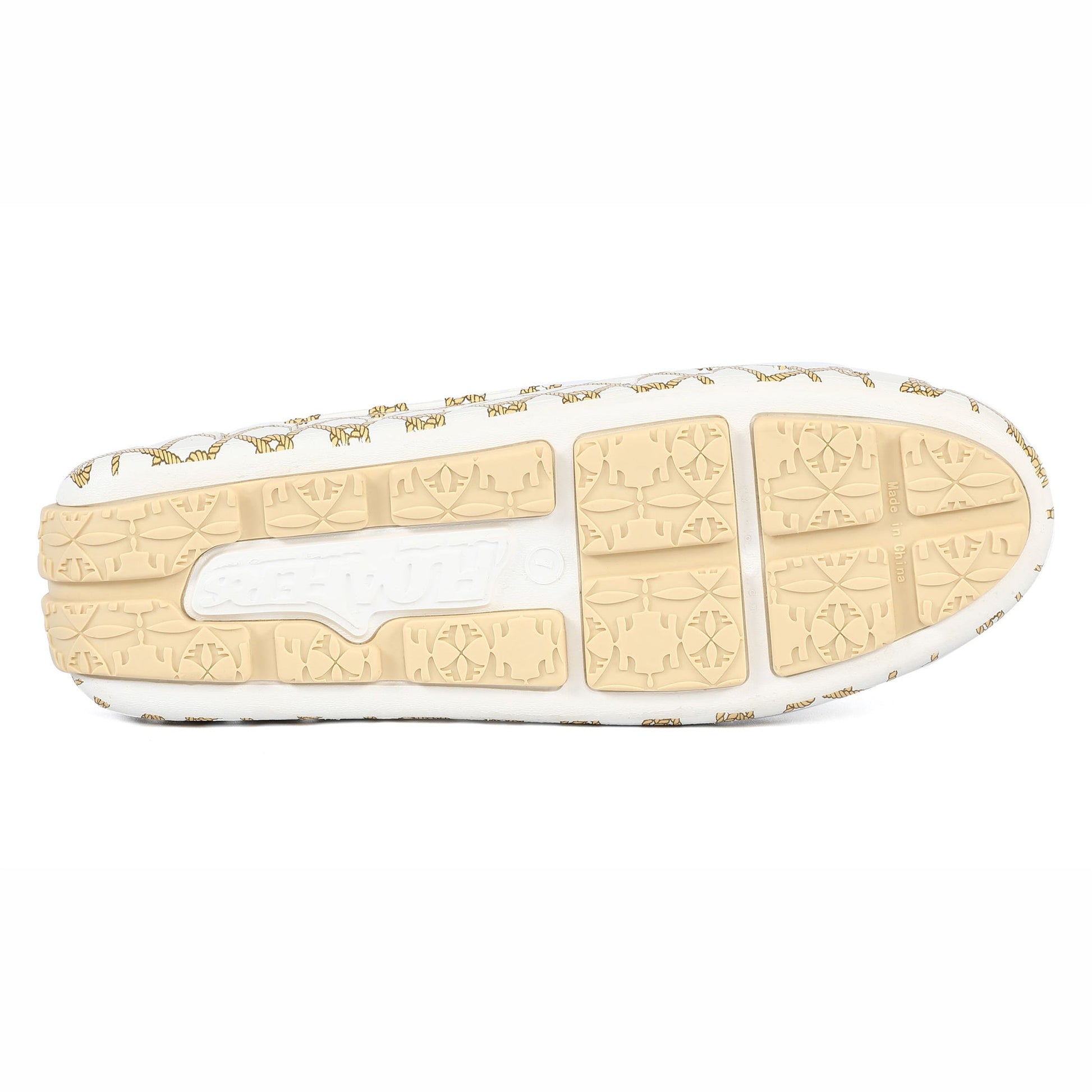 WHITE ROPE/CREAM POSH PRINT - FINAL SALE