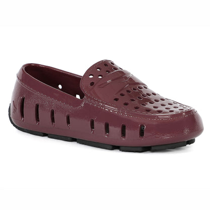 Kid’s Prodigy Driver Foam Shoe | Burgundy Patent/Black