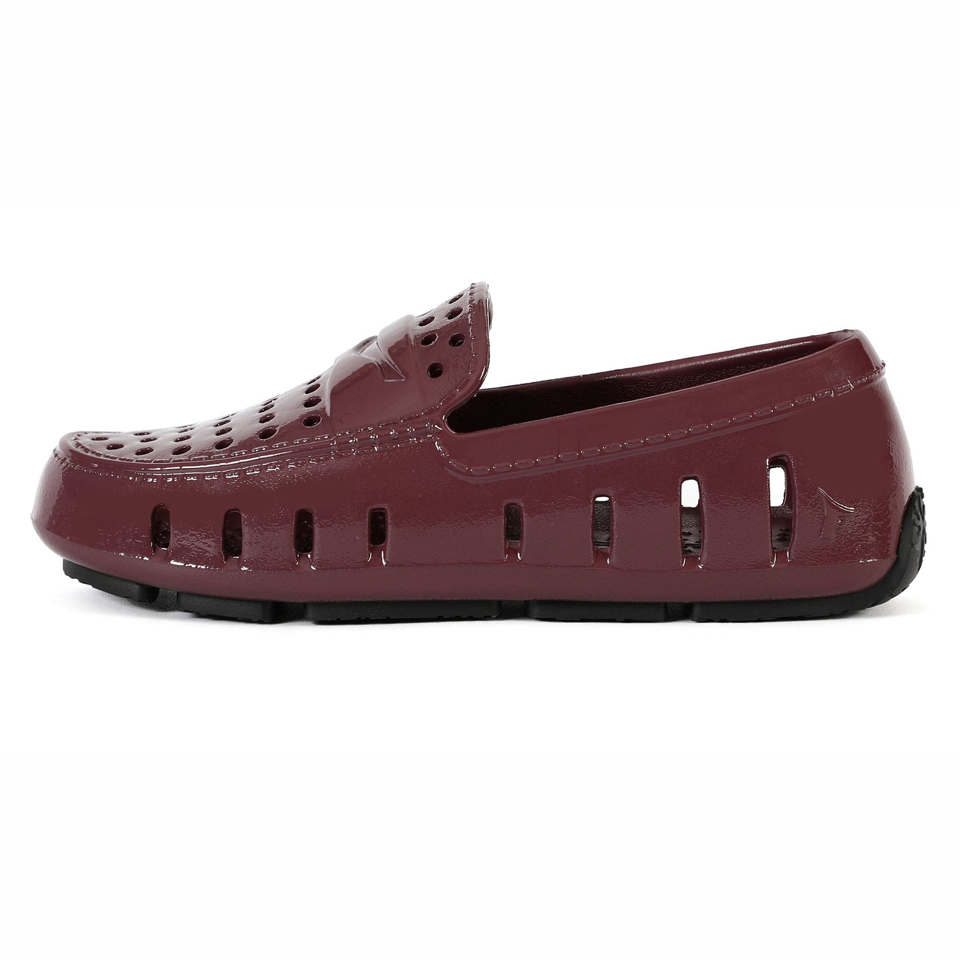 Kid’s Prodigy Driver Foam Shoe | Burgundy Patent/Black