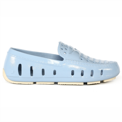kids prodigy alaskan blue putty patent loafers,C4