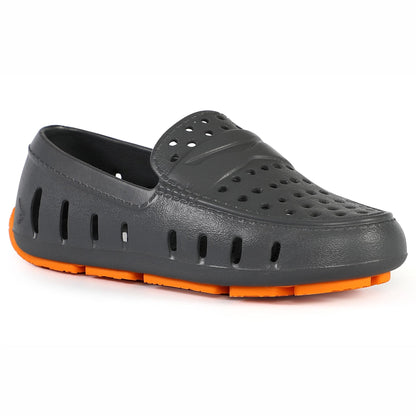 Kids Prodigy Asphalt Flame Orange Loafers