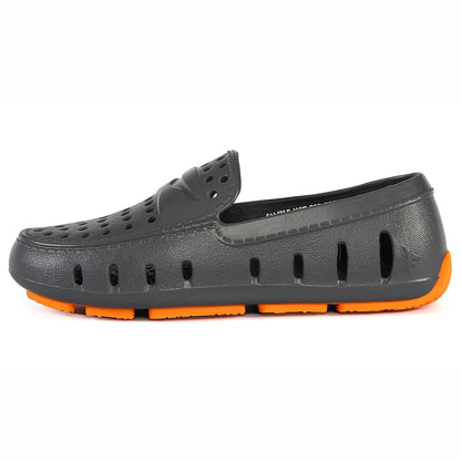 Kids Prodigy Asphalt Flame Orange Loafers