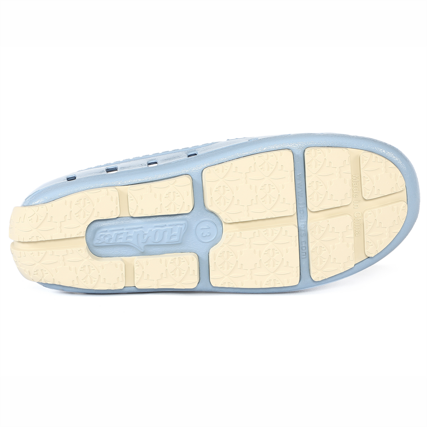 Kids Prodigy Alaskan Blue Putty Patent Loafers