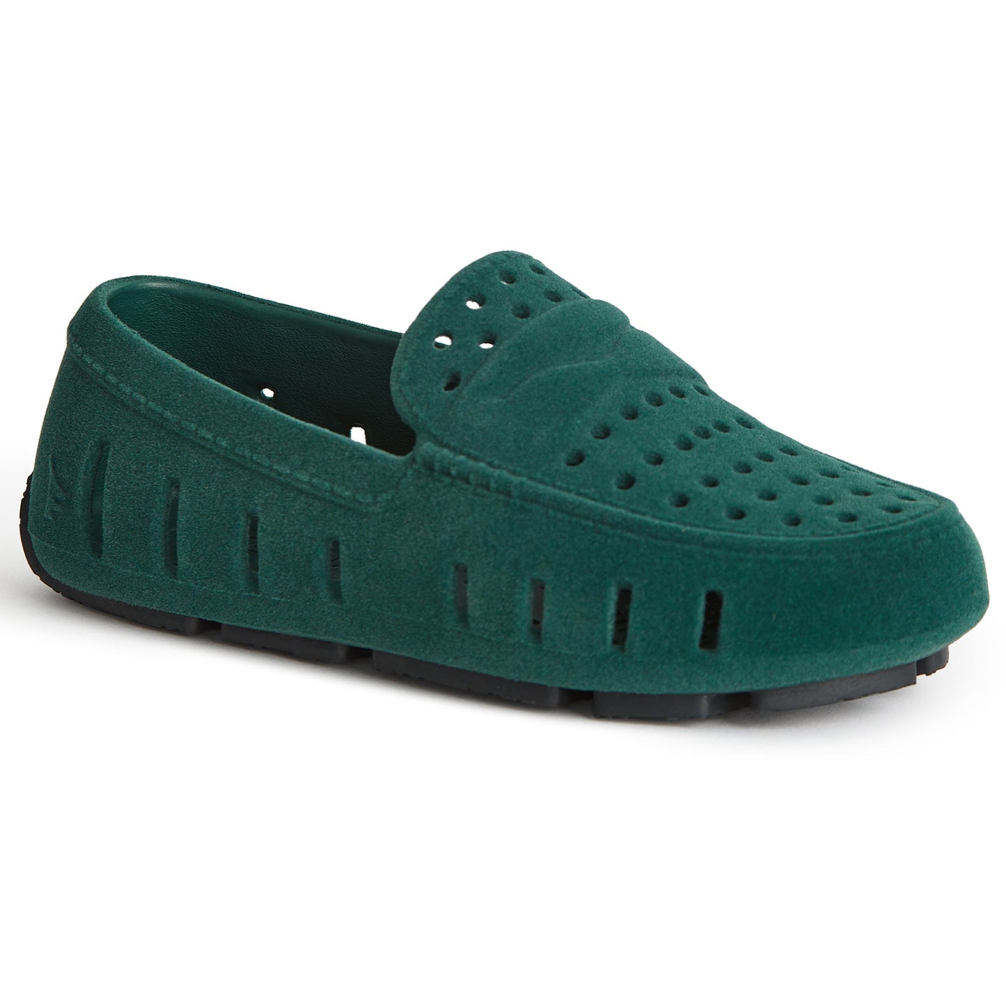 Kid’s Prodigy 3.0 Driver Foam Shoe | Emerald Vegan Suede