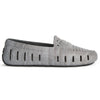 women s posh black denim print loafers