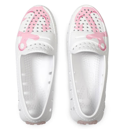 Women's Posh Driver Foam Shoe | White/Rose Anchor