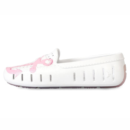 Women's Posh Driver Foam Shoe | White/Rose Anchor