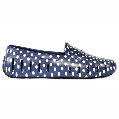 navy dots/black posh print,5