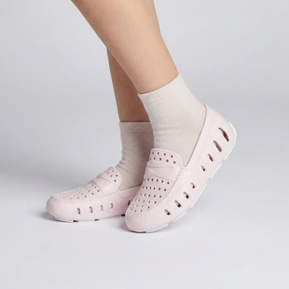 Kids Prodigy Dusty Pink Bright White Loafers