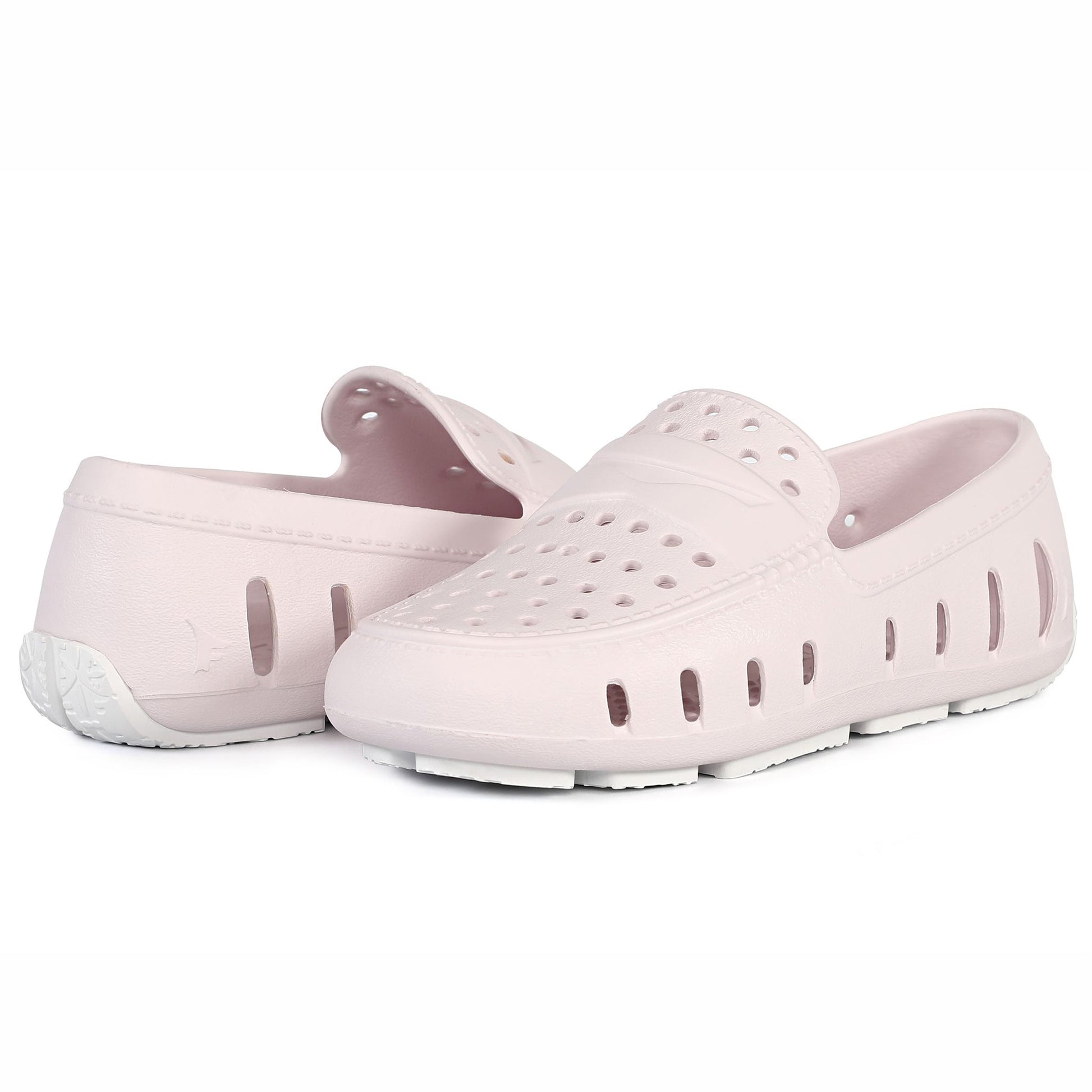 Kids Prodigy Dusty Pink Bright White Loafers
