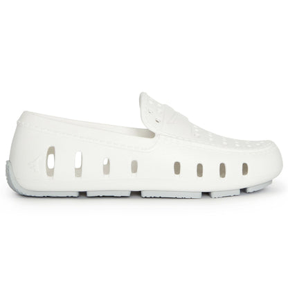 kids prodigy bright white harbor mist gray loafers,C4
