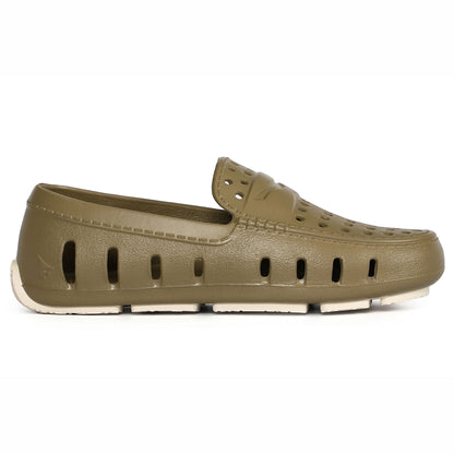 kids prodigy olive branch/coconut loafers,C4