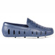 kids prodigy navy peony bright white loafers