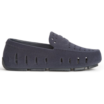 kids prodigy navy suede loafers,C4