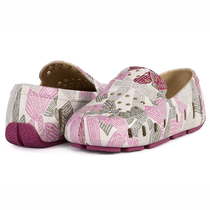 Kids Prodigy Pink Multi Bowties/Raspberry Print Loafers