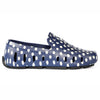 navy/black dots prodigy print