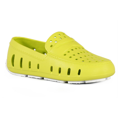 Kids Prodigy Lime Bright White Loafers