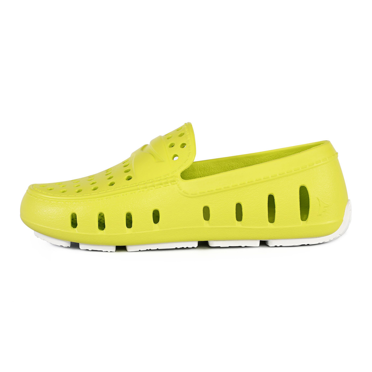 Kids Prodigy Lime Bright White Loafers
